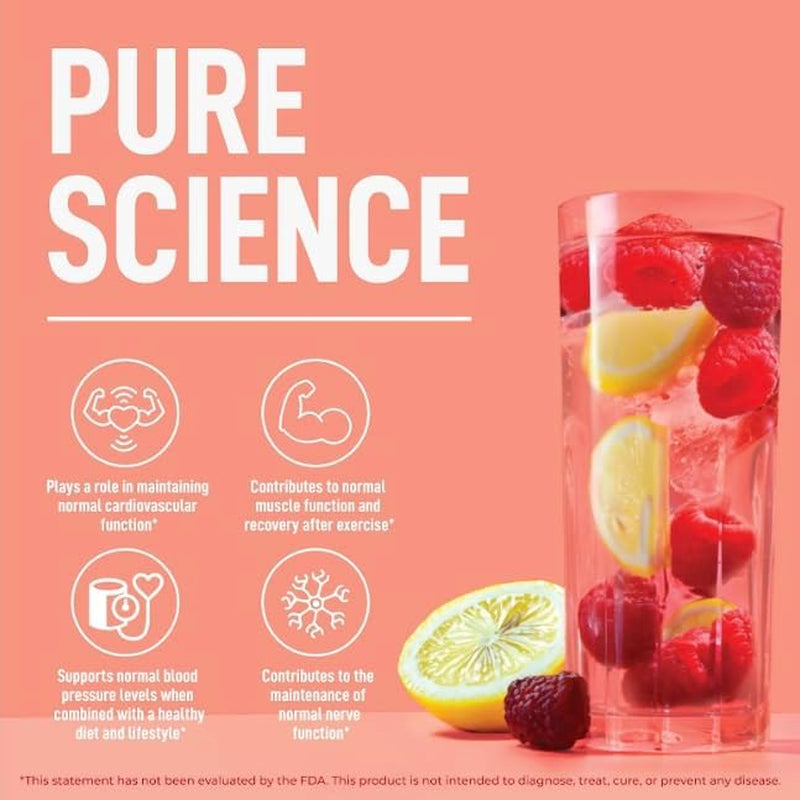 Keto Electrolytes Powder No Sugar - Sugar Free Electrolytes - Keto Hydration Electrolytes - Made in USA - Delicious Raspberry Lemonade Flavor - Mixes Easily No Clumps
