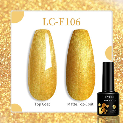 129 Colors 7ML Nail Gel Polish Nail Supplies Vernis Semi Permanent Nail Art Manicure Soak off LED UV Gel Nail Varnishes