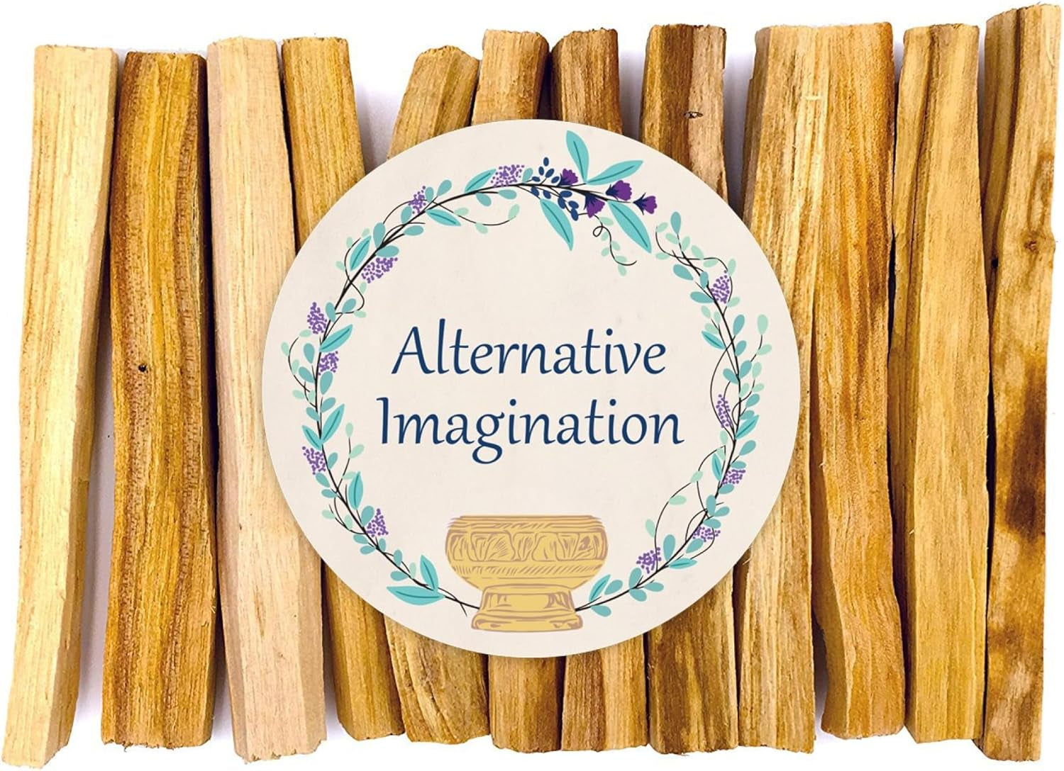 Palo Santo - Incense Sticks for Stress Relief, Spiritual Cleansing, Home Purification, Healing, Meditation, Gifts - Aromatic Holy Wood Incense - 100% Natural, Sustainable, Wild Harvested. (Pack of 12)