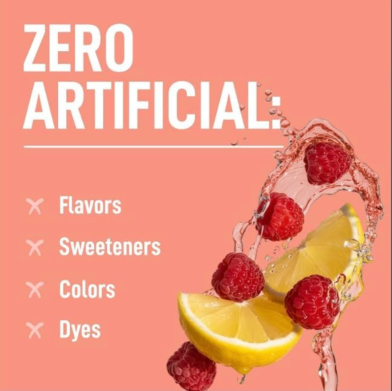 Keto Electrolytes Powder No Sugar - Sugar Free Electrolytes - Keto Hydration Electrolytes - Made in USA - Delicious Raspberry Lemonade Flavor - Mixes Easily No Clumps