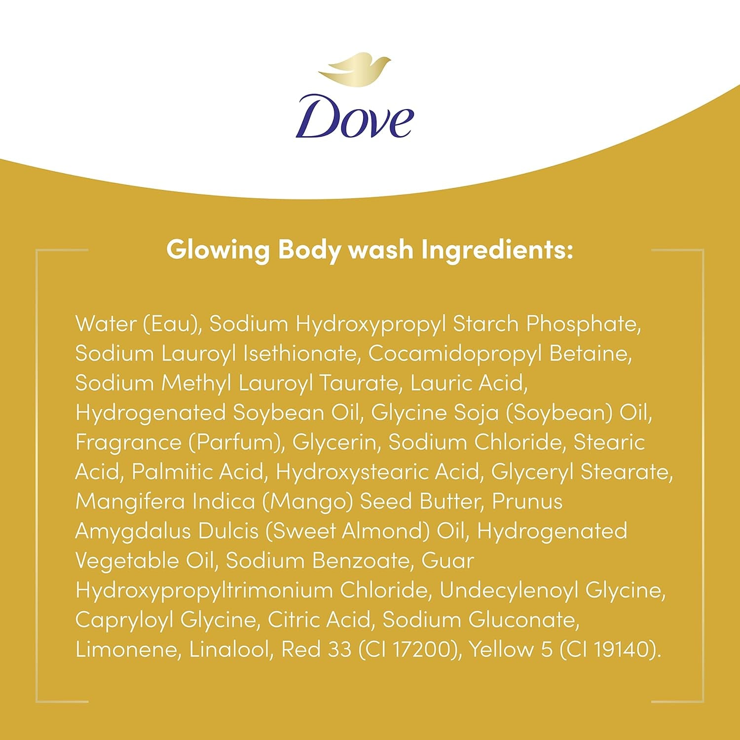 Glowing Body Wash Moisturizes for Radiant Skin Mango Butter and Almond Butter Moisturizing and Sulfate-Free 22 Oz, 4 Count